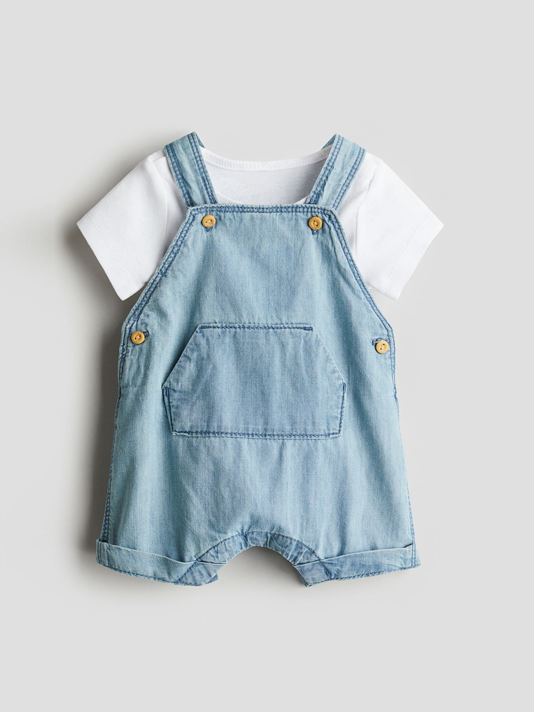 

H&M Boys 2-Piece Cotton Set, Blue