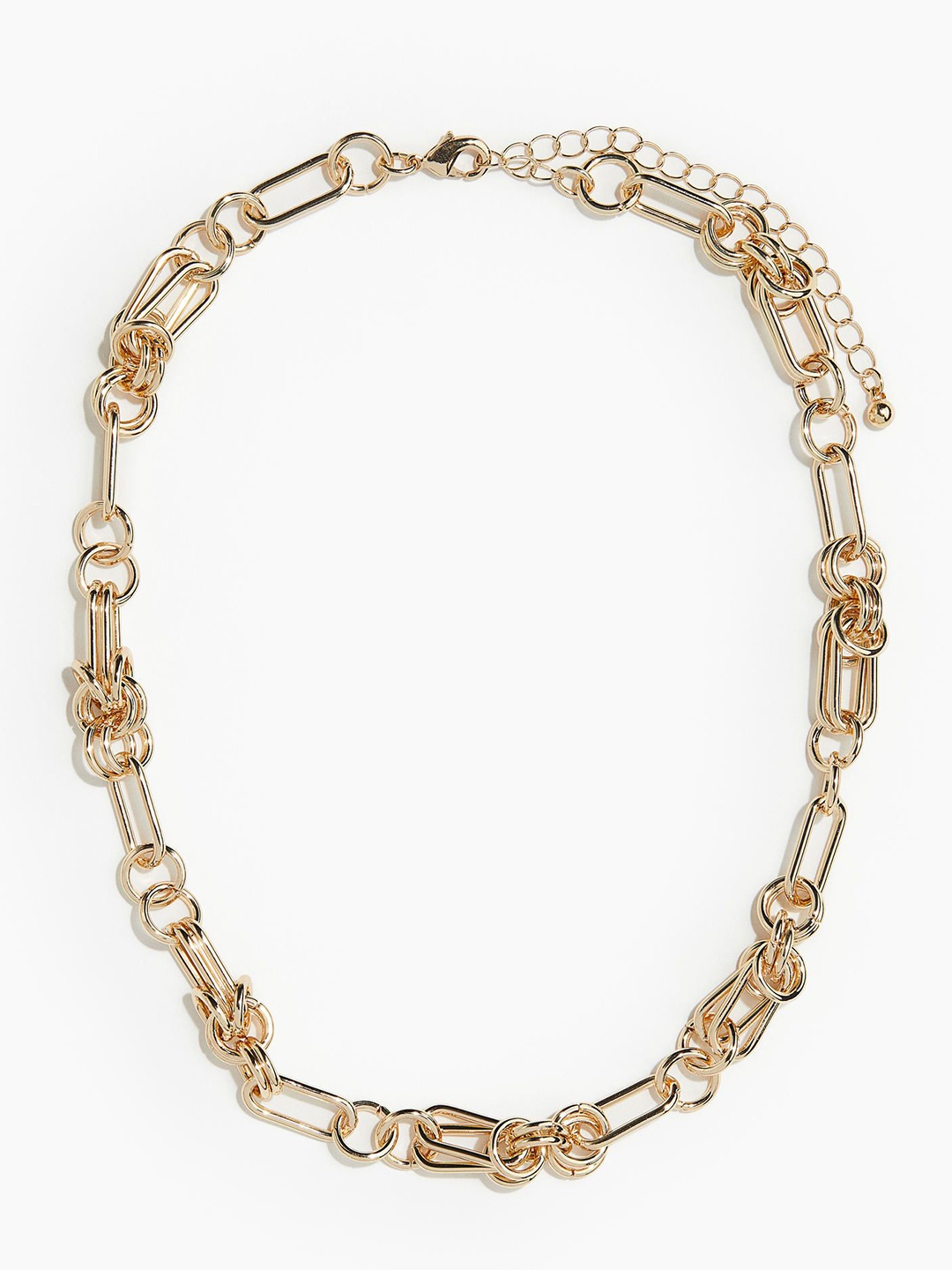 

H&M Linked-Ring Necklace, Gold