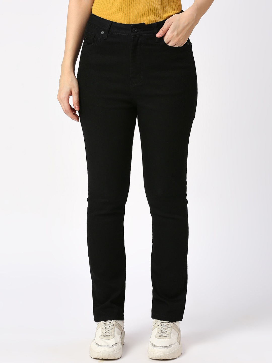 

Being Human Women Slim Fit Jeans, Black