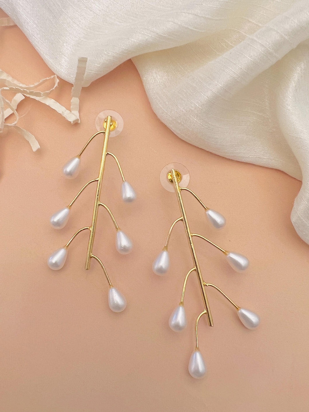 

ABDESIGNS Gold-Plated Classic Drop Earrings