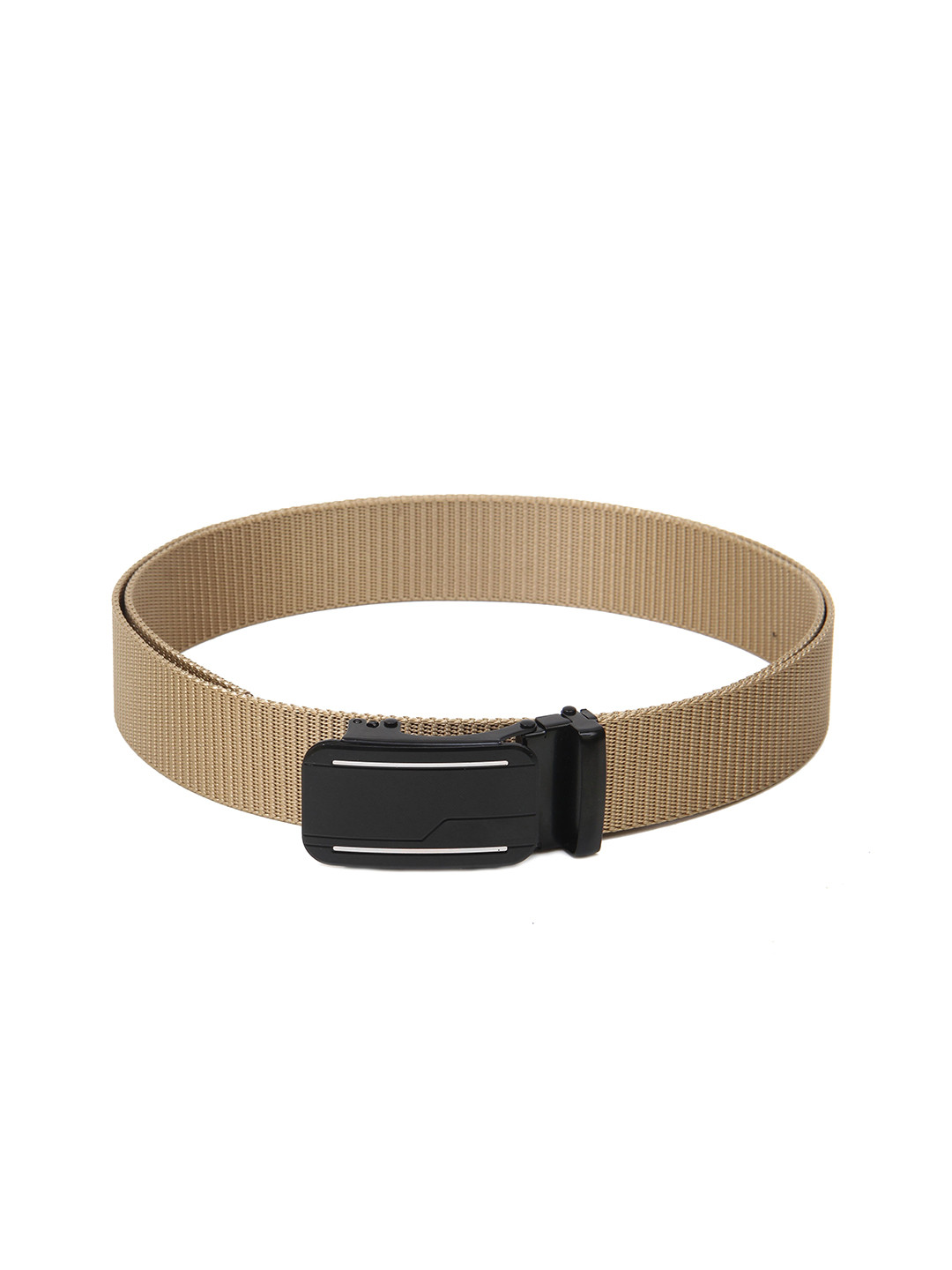 

Calvadoss Boys Textured Wide Belt, Beige