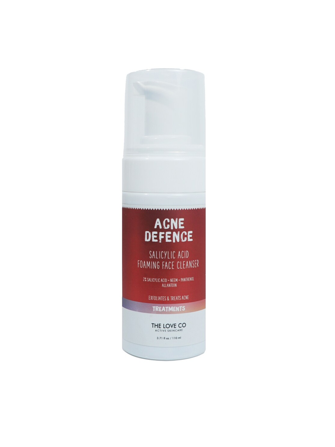 

The Love Co Acne Defence Salicylic Acid Foaming Face Cleanser - 120 ml, White