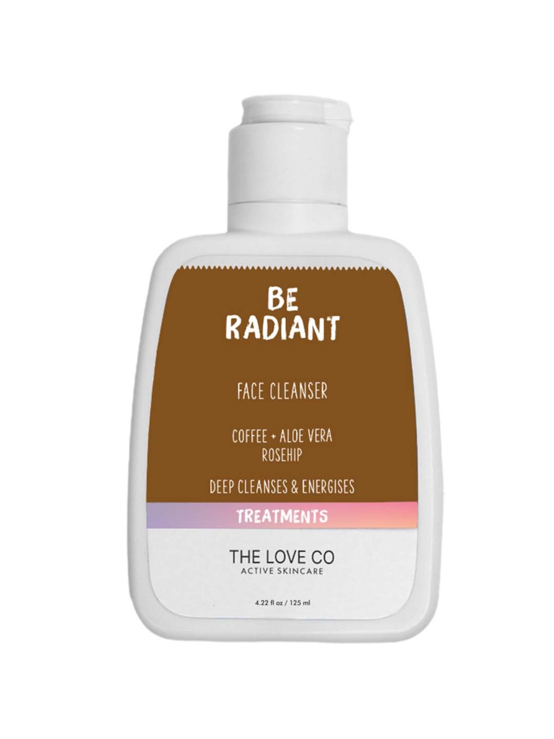 

The Love Co Be Radiant Gel Face Cleanser - 125 ml, White