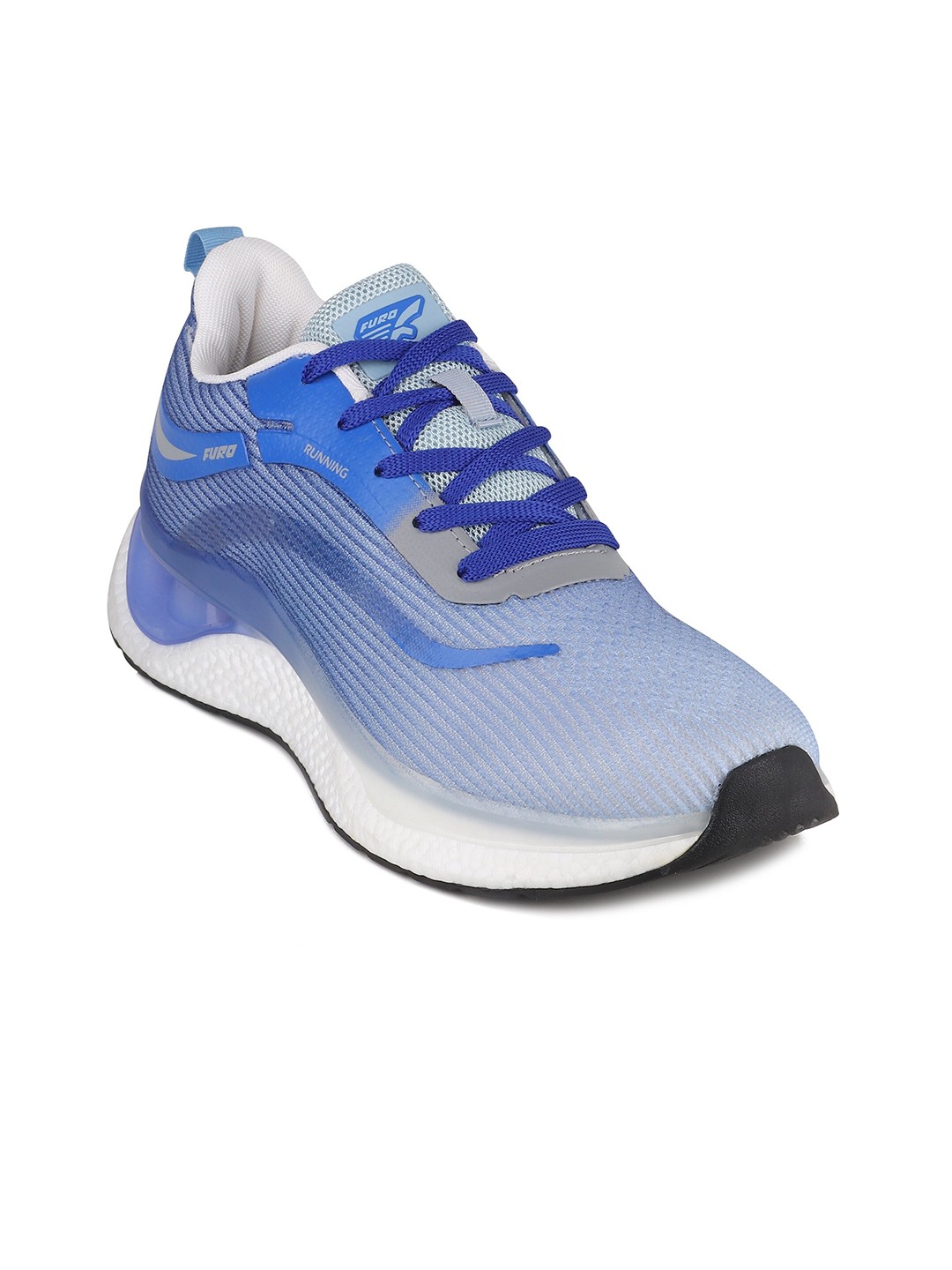 

FURO by Red Chief Men Textured Lace-Up Running Shoes, Blue