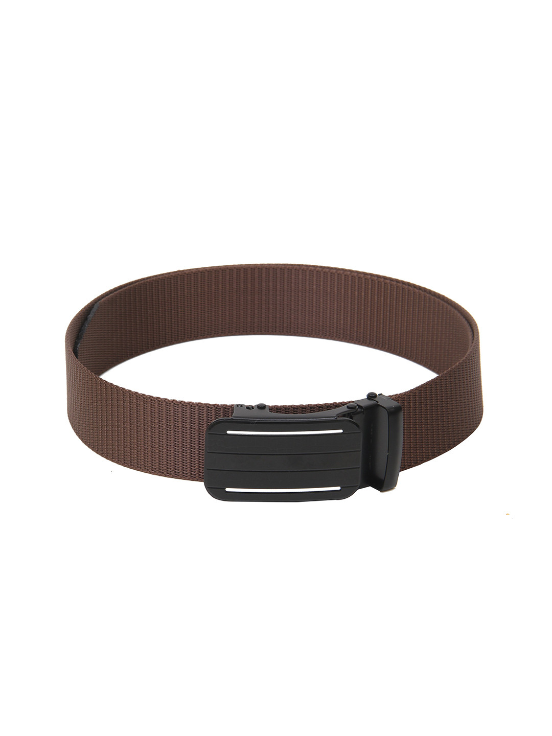 

Calvadoss Girls Textured Canvas Belt, Brown
