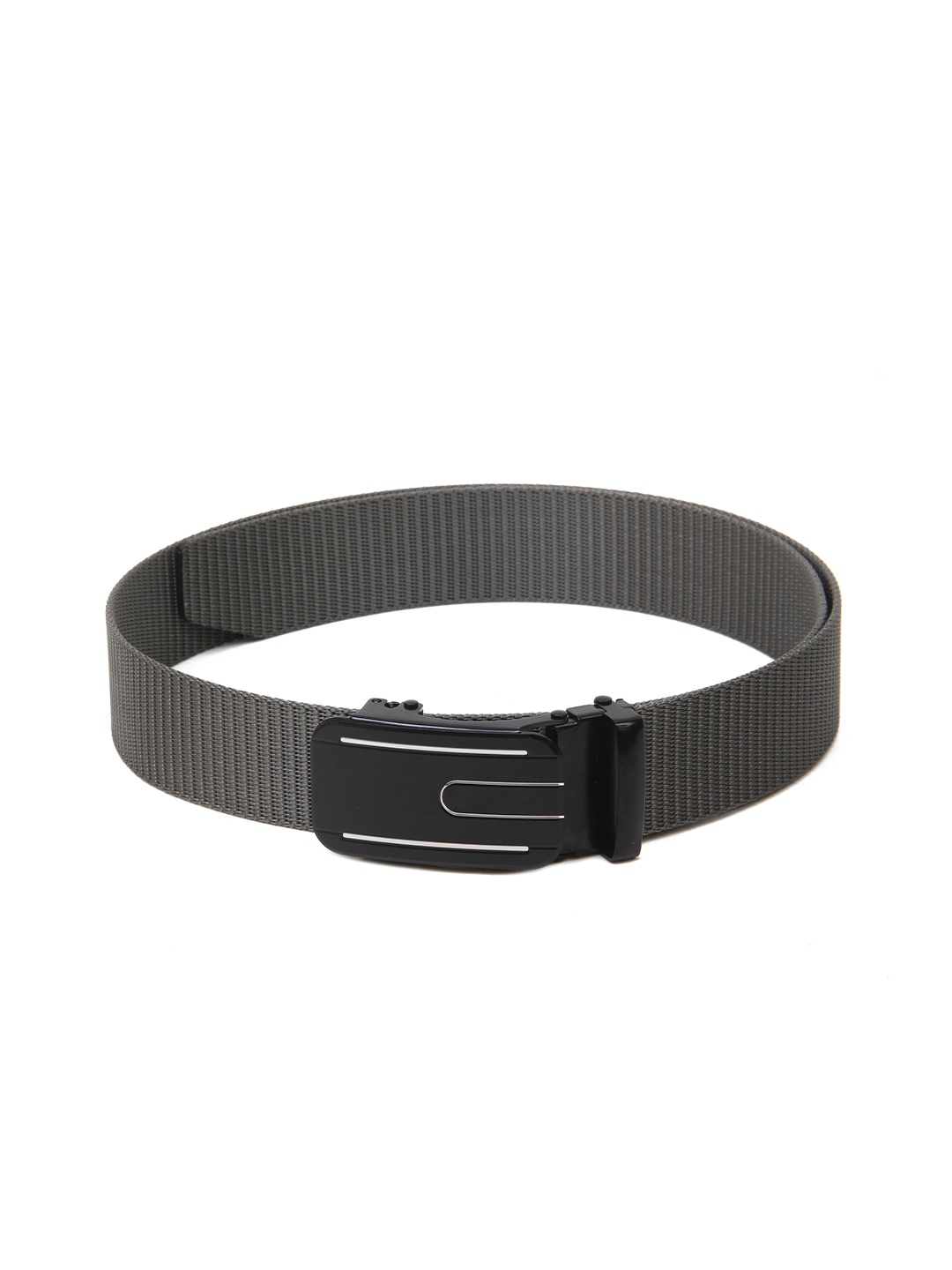 

Calvadoss Boys Textured Belt, Grey