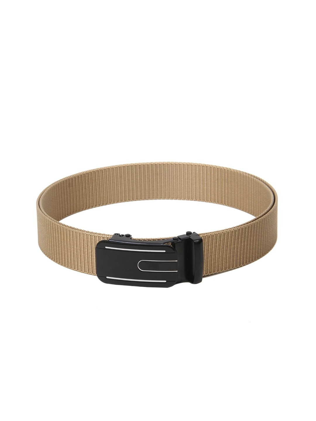 

Calvadoss Boys Textured Wide Belt, Beige