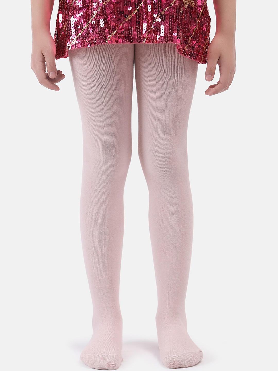 

N2S NEXT2SKIN Girls Stretchable Stockings, Pink