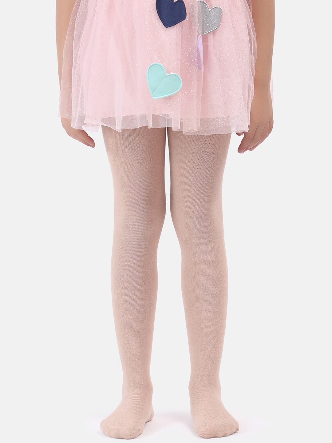 

N2S NEXT2SKIN Girls Stretchable Fit Ballet Tights Pantyhose Stockings, Beige
