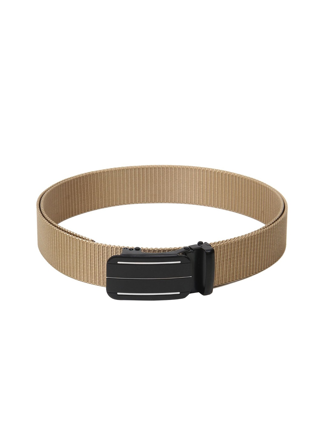 

Calvadoss Boys Textured Belt, Beige