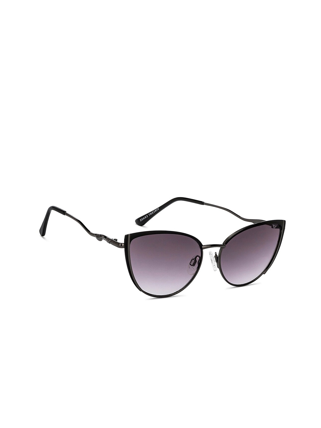 

Vincent Chase by Lenskart Unisex Cateye Sunglasses with UV Protected Lens 209537, Purple