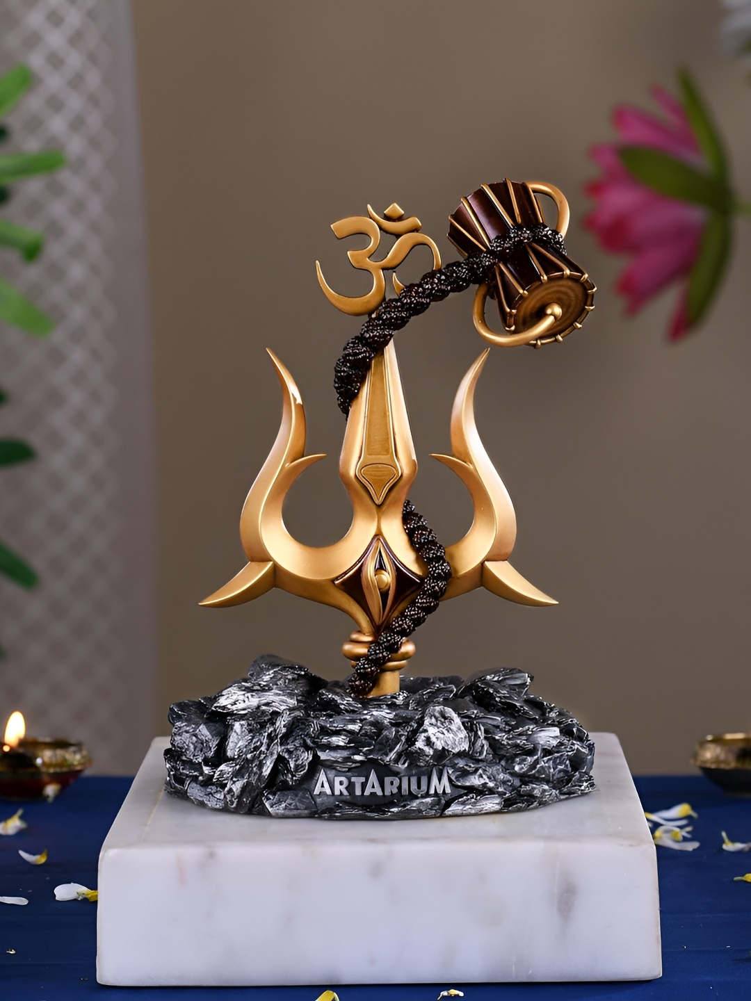 

Artarium LLP Gold-Toned Religious Idol Showpiece