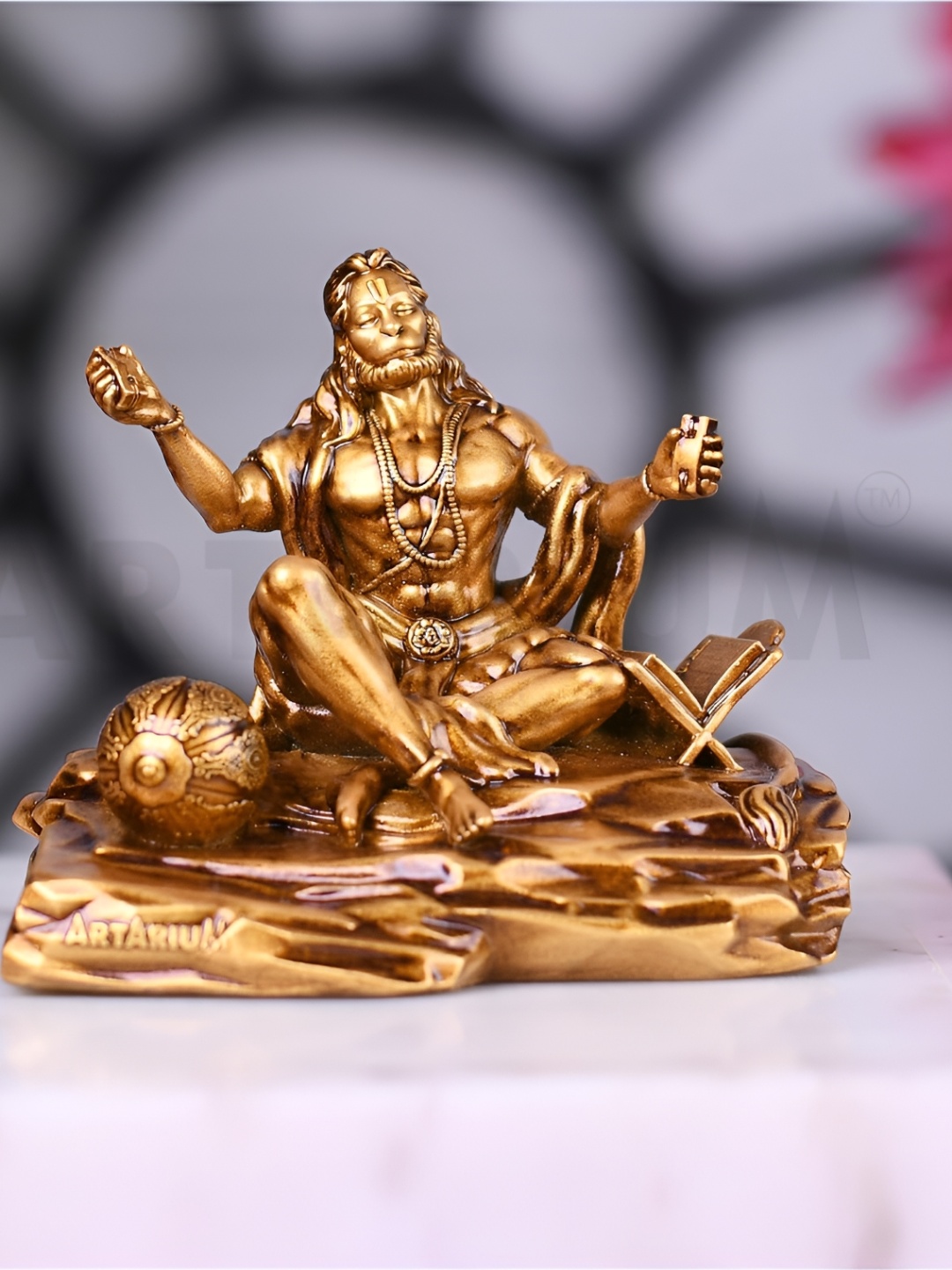 

Artarium LLP Gold-Toned Religious Idol Showpiece