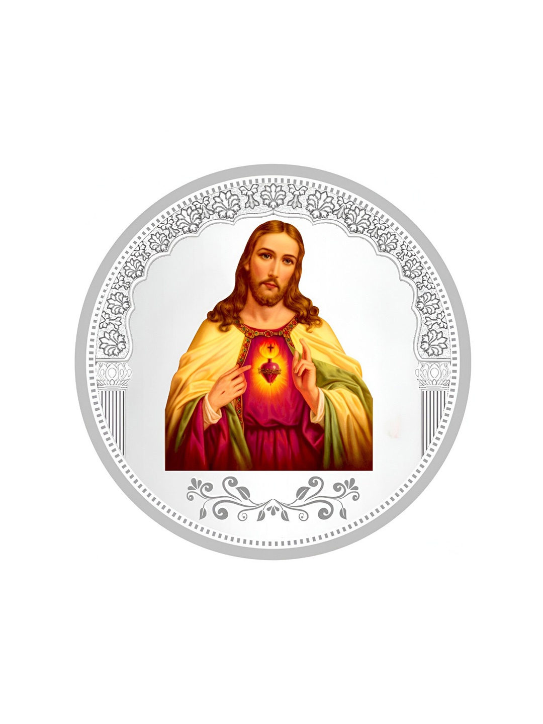 

TEEMOODS Jesus 999 Pure Silver Coin-10 gram