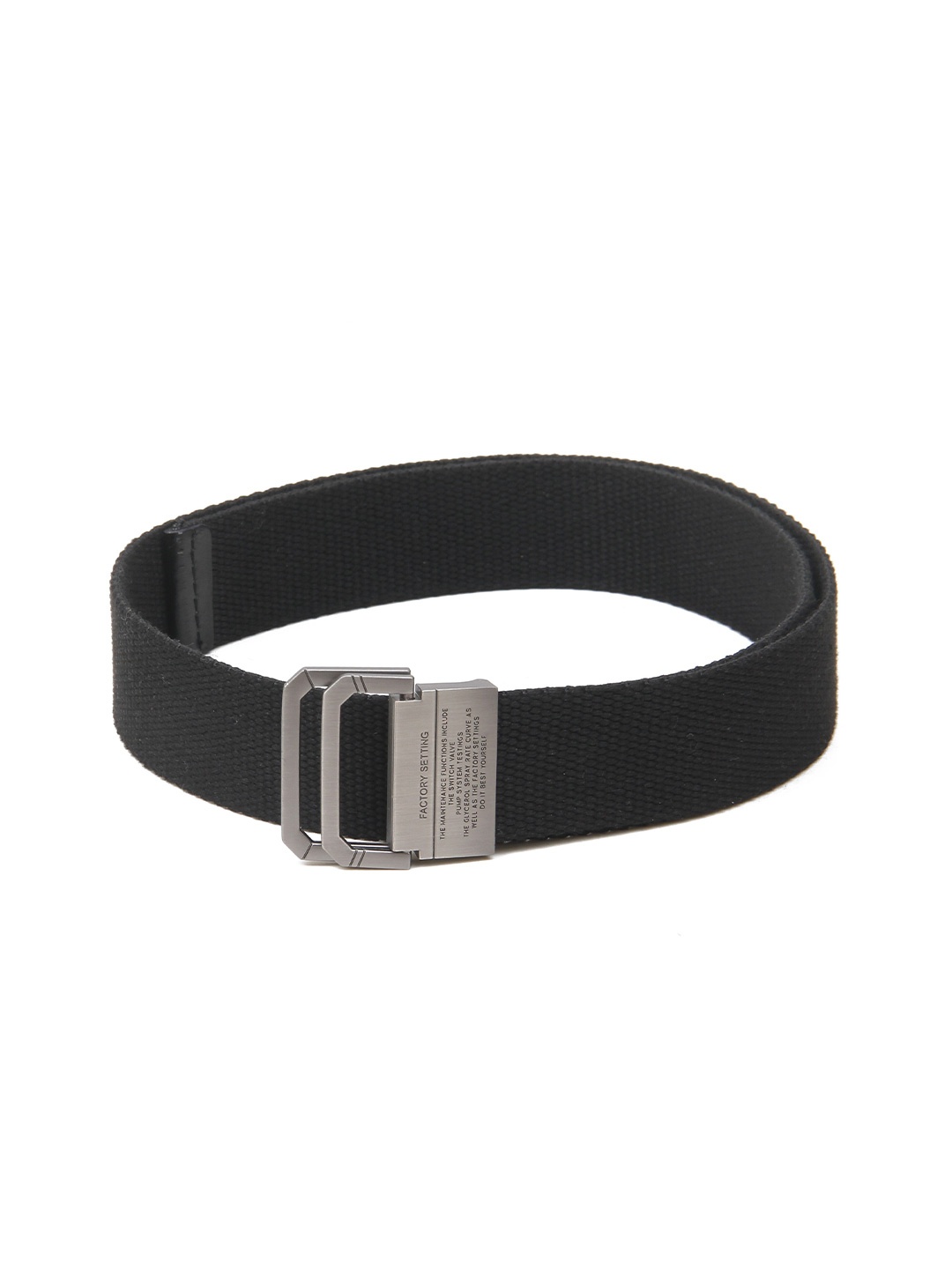 

Calvadoss Boys Textured Belt, Black