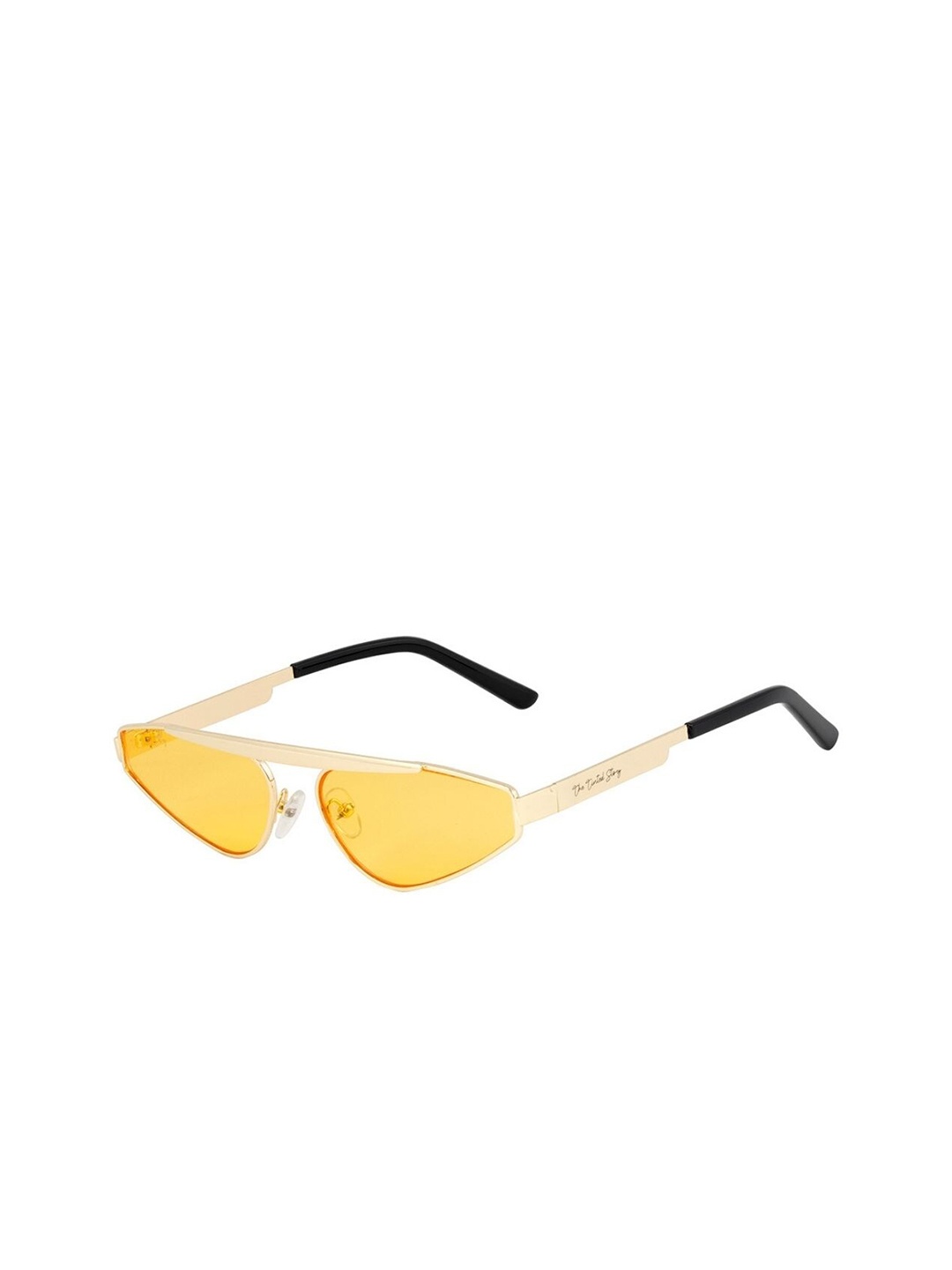 

The Tinted Story Unisex Other Sunglasses with UV Protected Lens TTS745 YR, Yellow