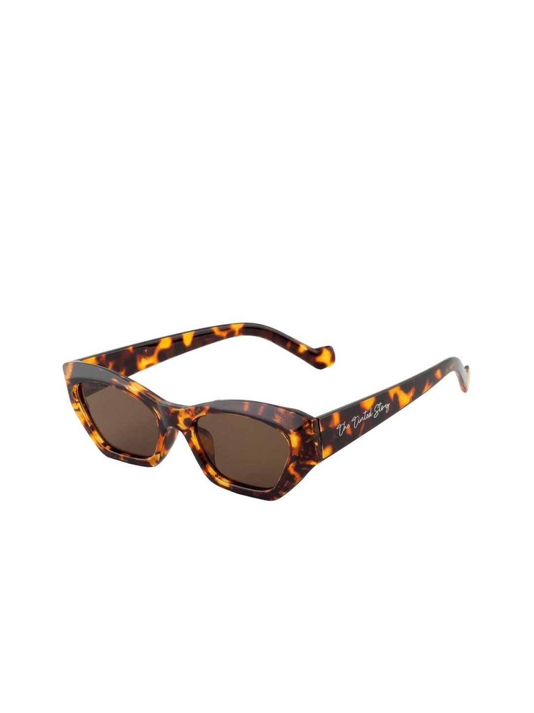 

The Tinted Story Unisex Sunglasses With UV Protected Lens TTS646 GR, Brown
