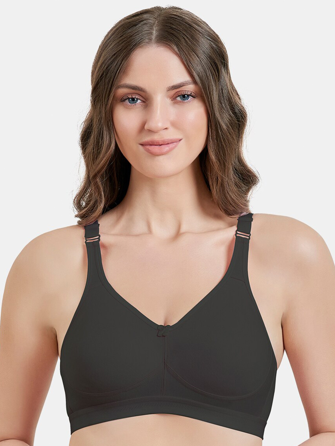 

MAROON T-shirt Bra Full Coverage Non Padded Non-Wired All Day Comfort, Coffee brown