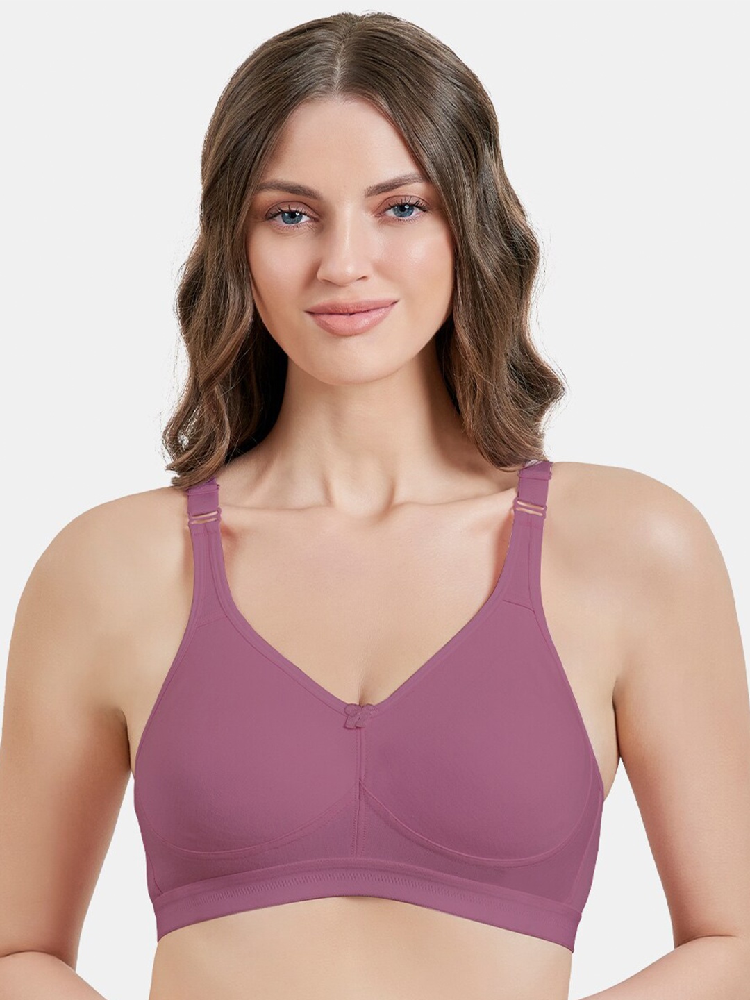 

MAROON T-shirt Bra Full Coverage Non Padded Non-Wired All Day Comfort, Lavender