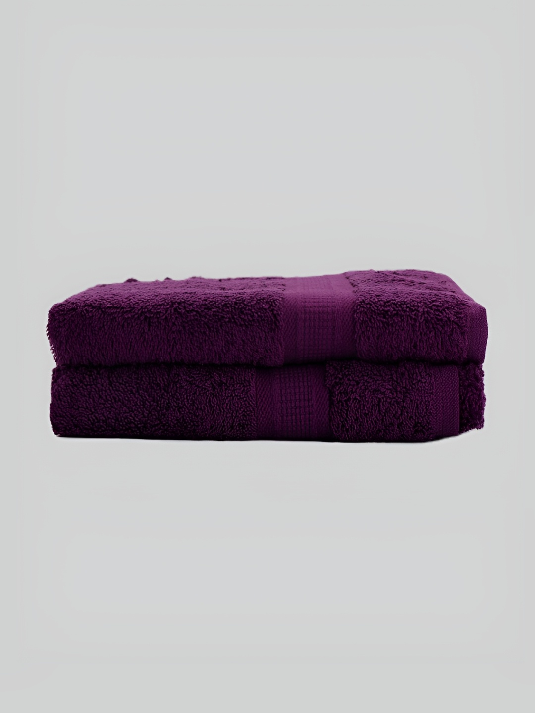 

BOMBAY DYEING Santino Magenta 2 Pieces 550 GSM Pure Cotton Hand Towels