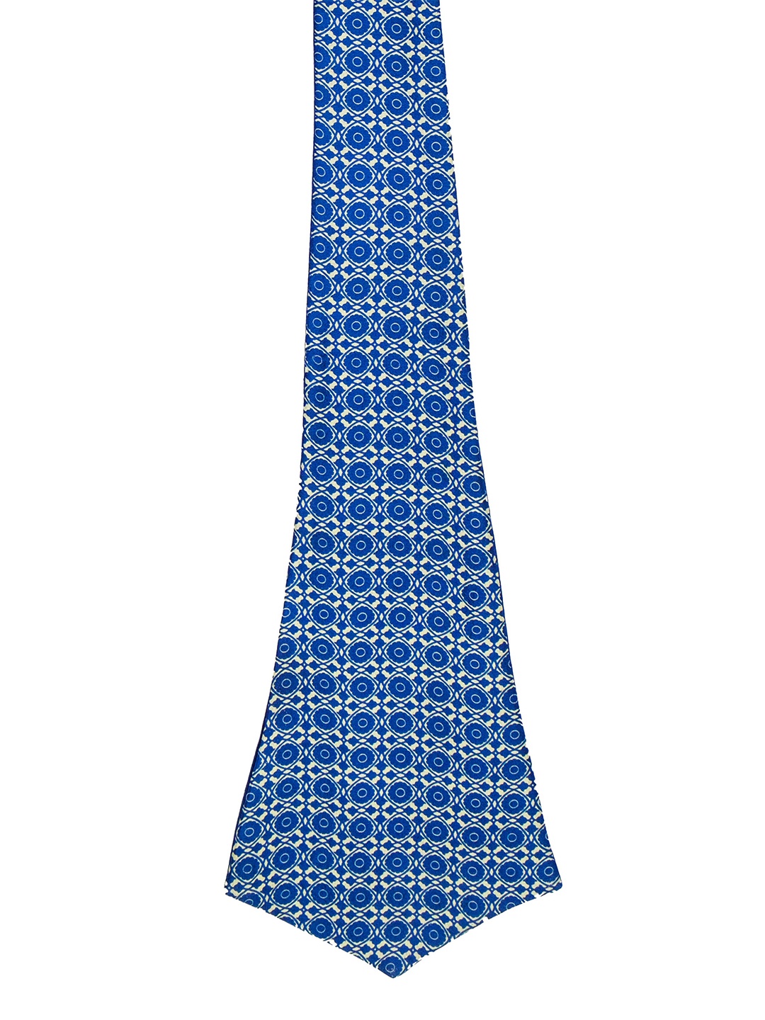 

CHOKORE Men Woven Design Cravat, Navy blue