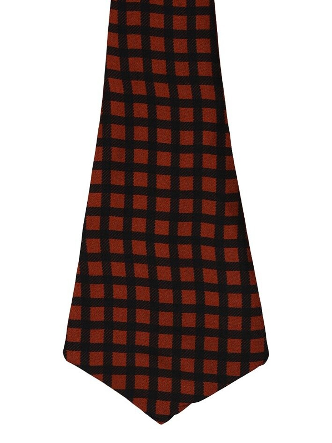 

CHOKORE Men Checked Cravat, Red