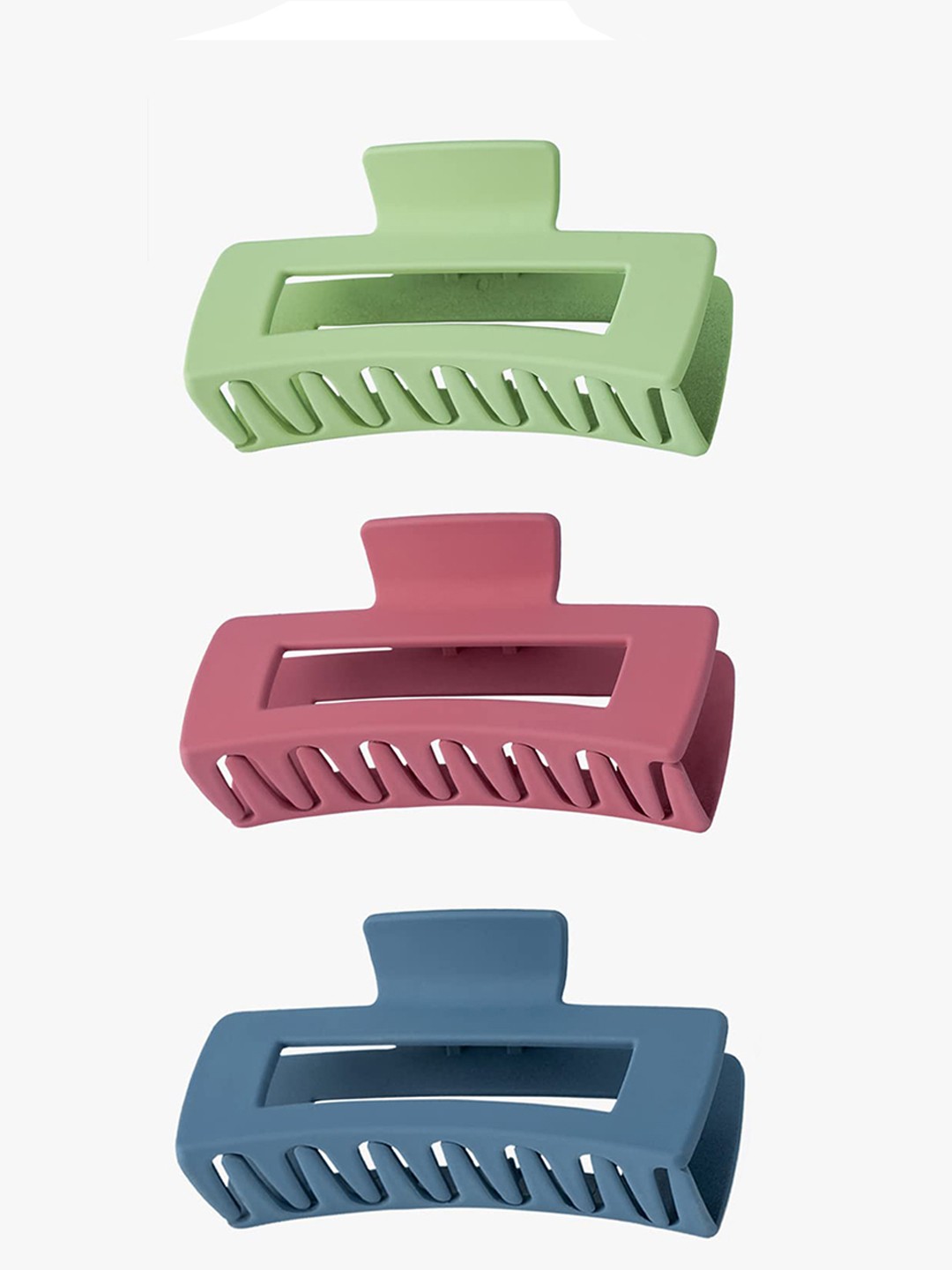 

Xivir Set of 3 Claw Clips, Blue