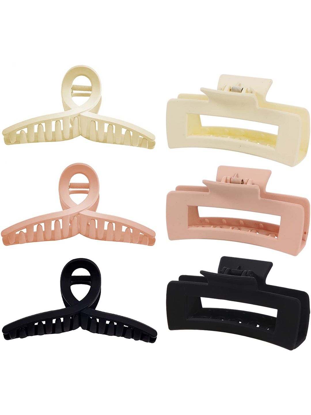 

Xivir Set of 6 Claw Clip, Black