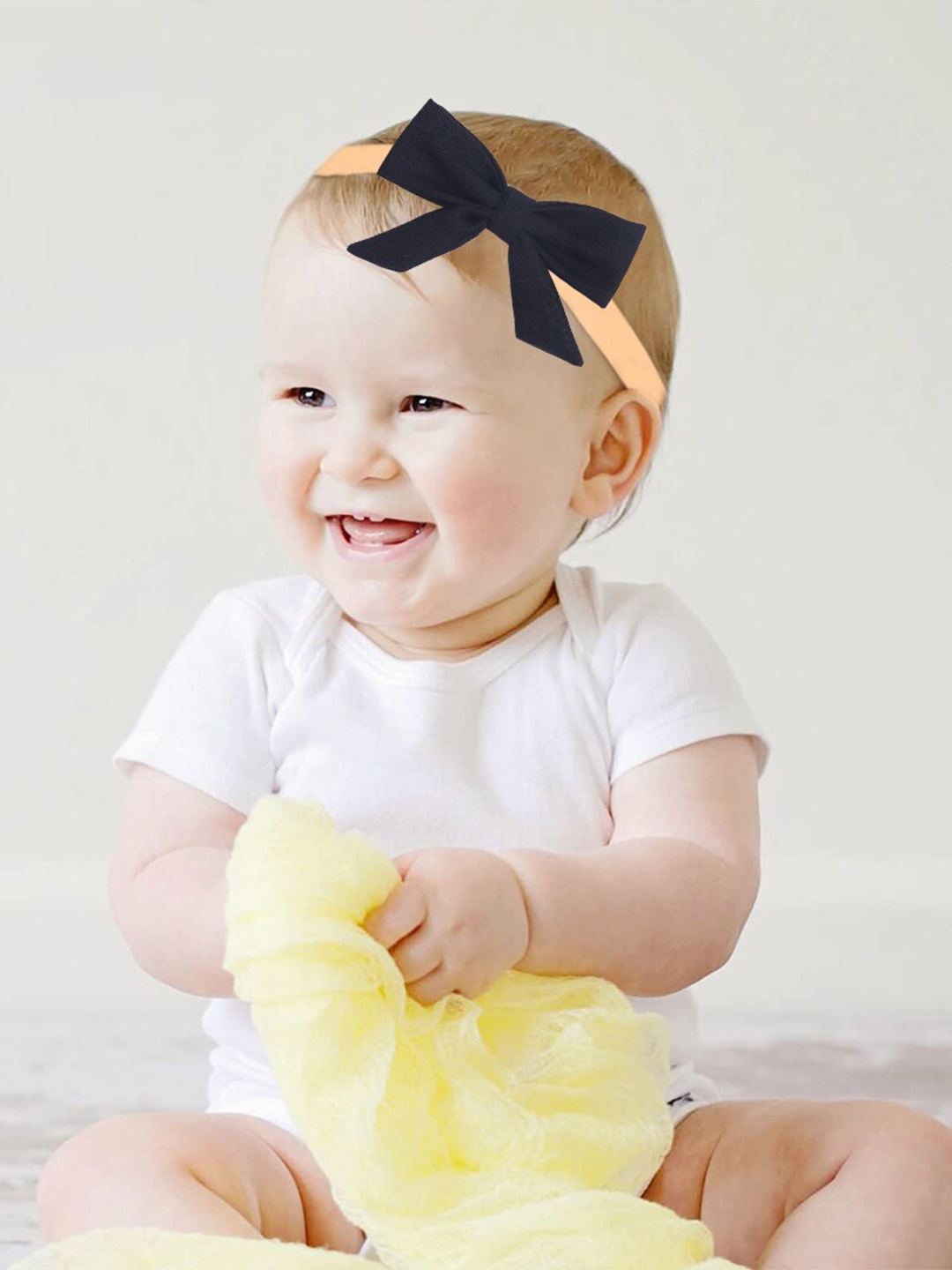 

Xivir Girls Set of 5 Hairband, Black