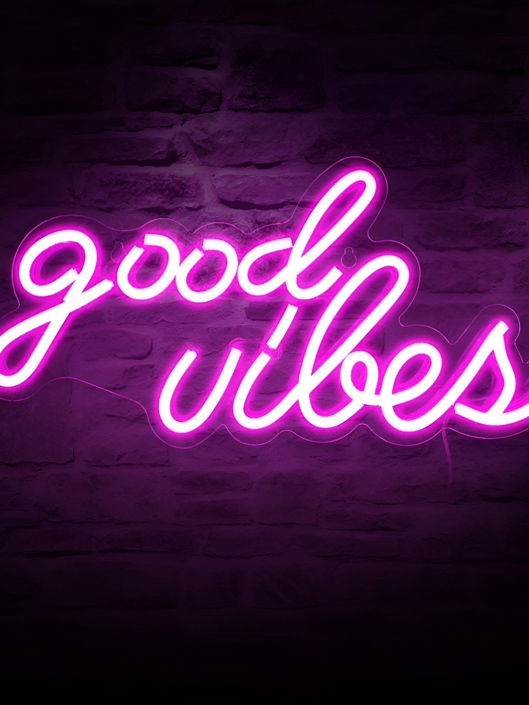 

the party planet Pink Good Vibes Shaped LED Neon Lights