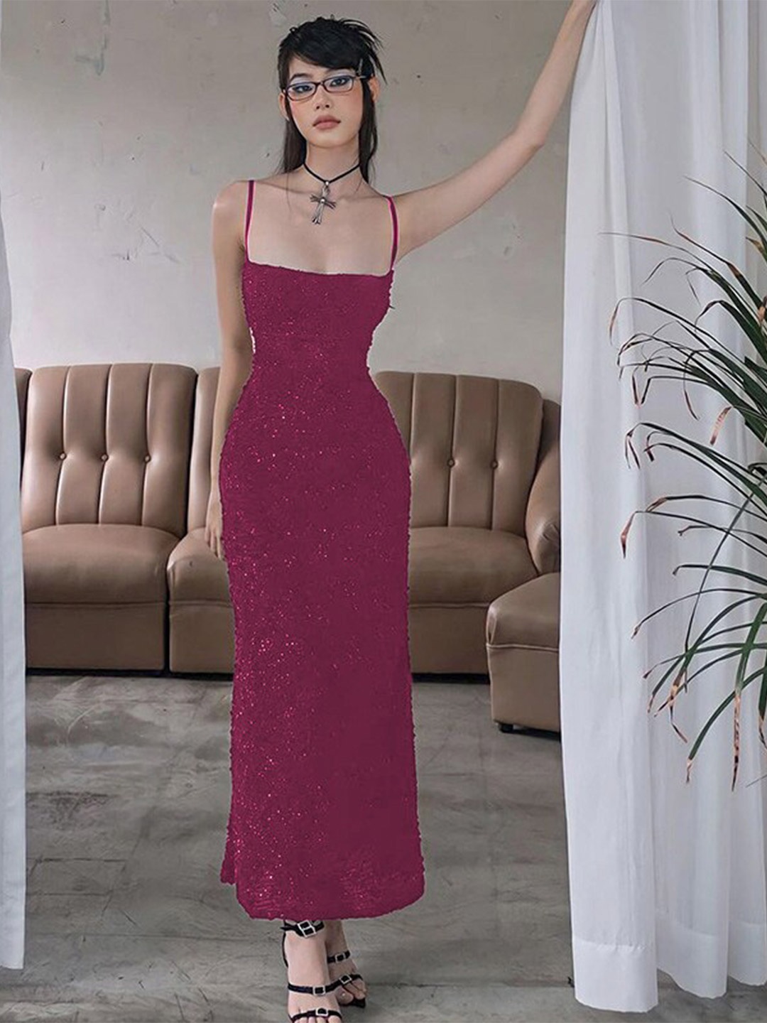 

Mast & Harbour Pink Maxi Dress