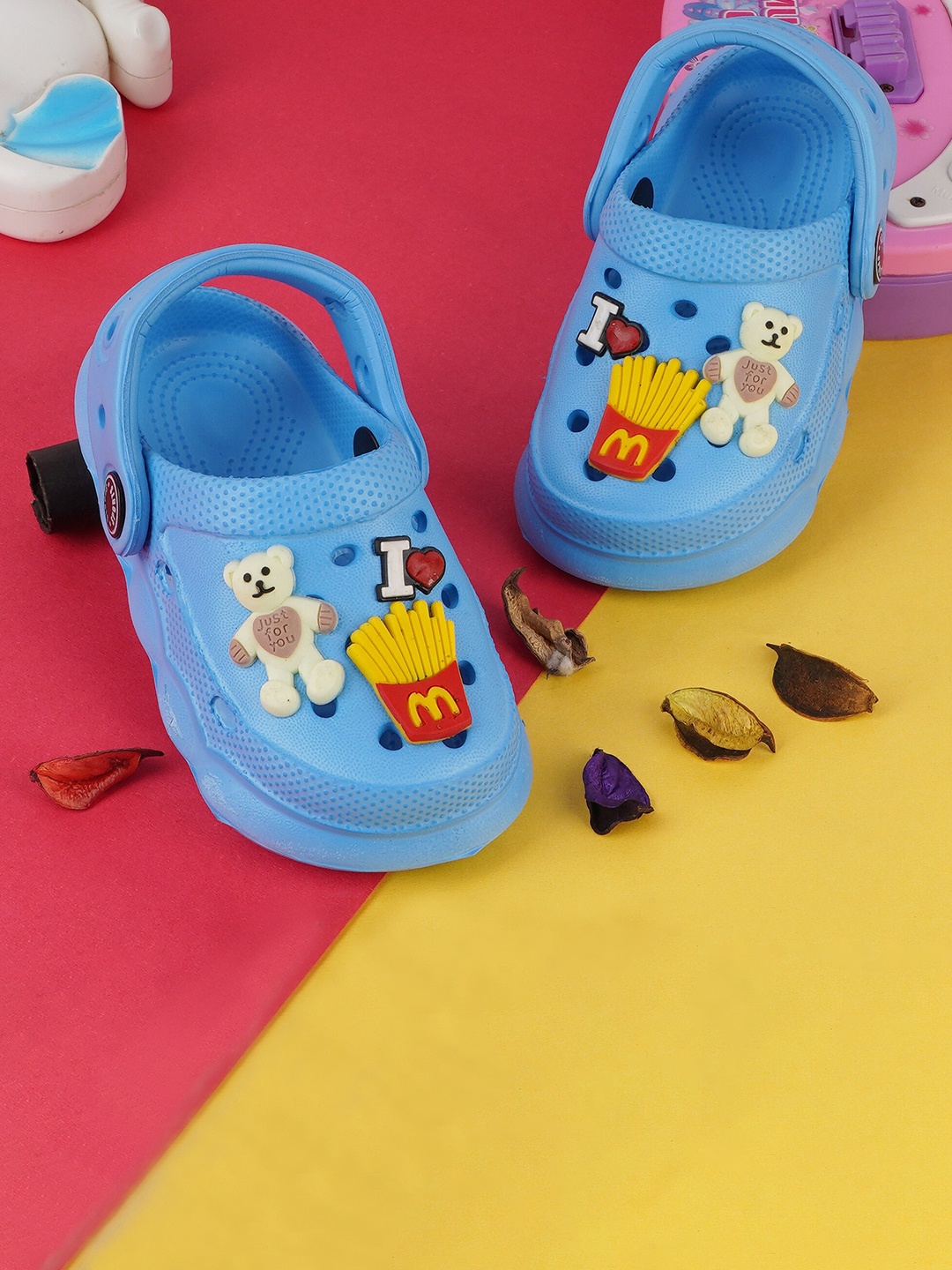 

BAESD Kids Self Design Clogs, Blue