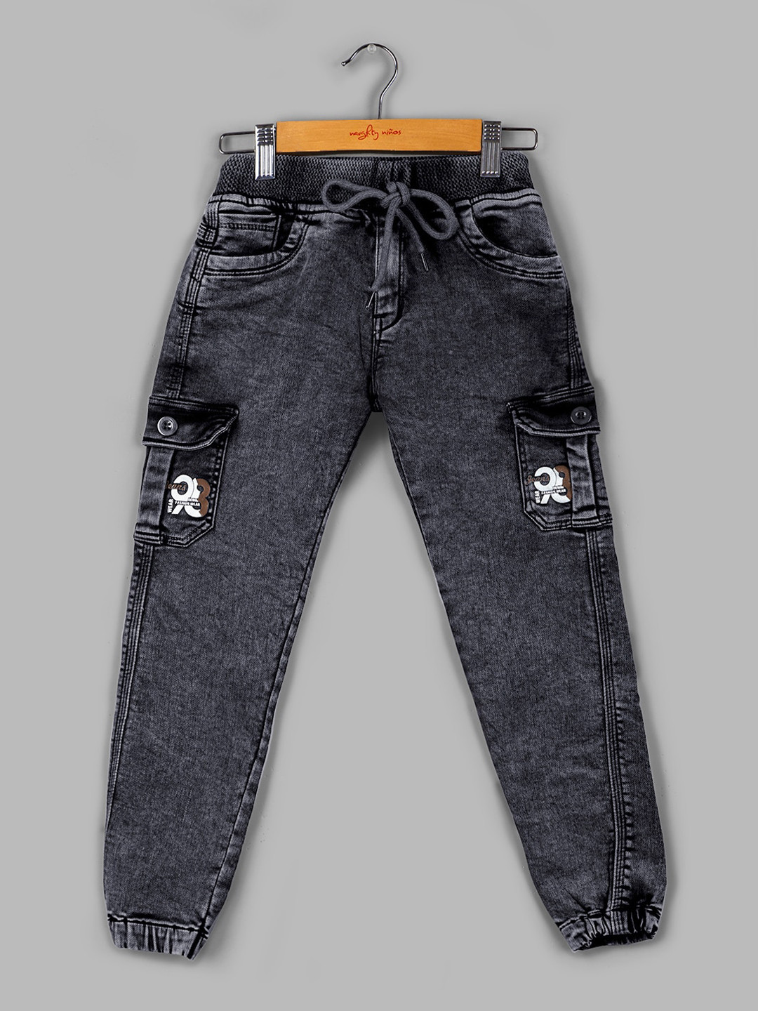 

BAESD Girls Relaxed Loose Fit Cotton Joggers Trousers, Black