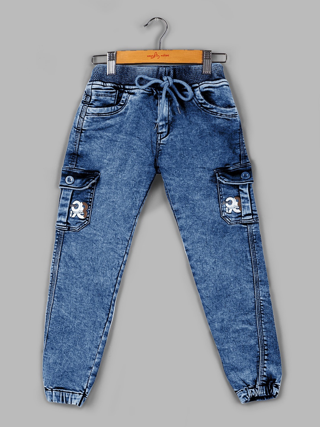 

BAESD Girls Relaxed Loose Fit Joggers Trousers, Blue