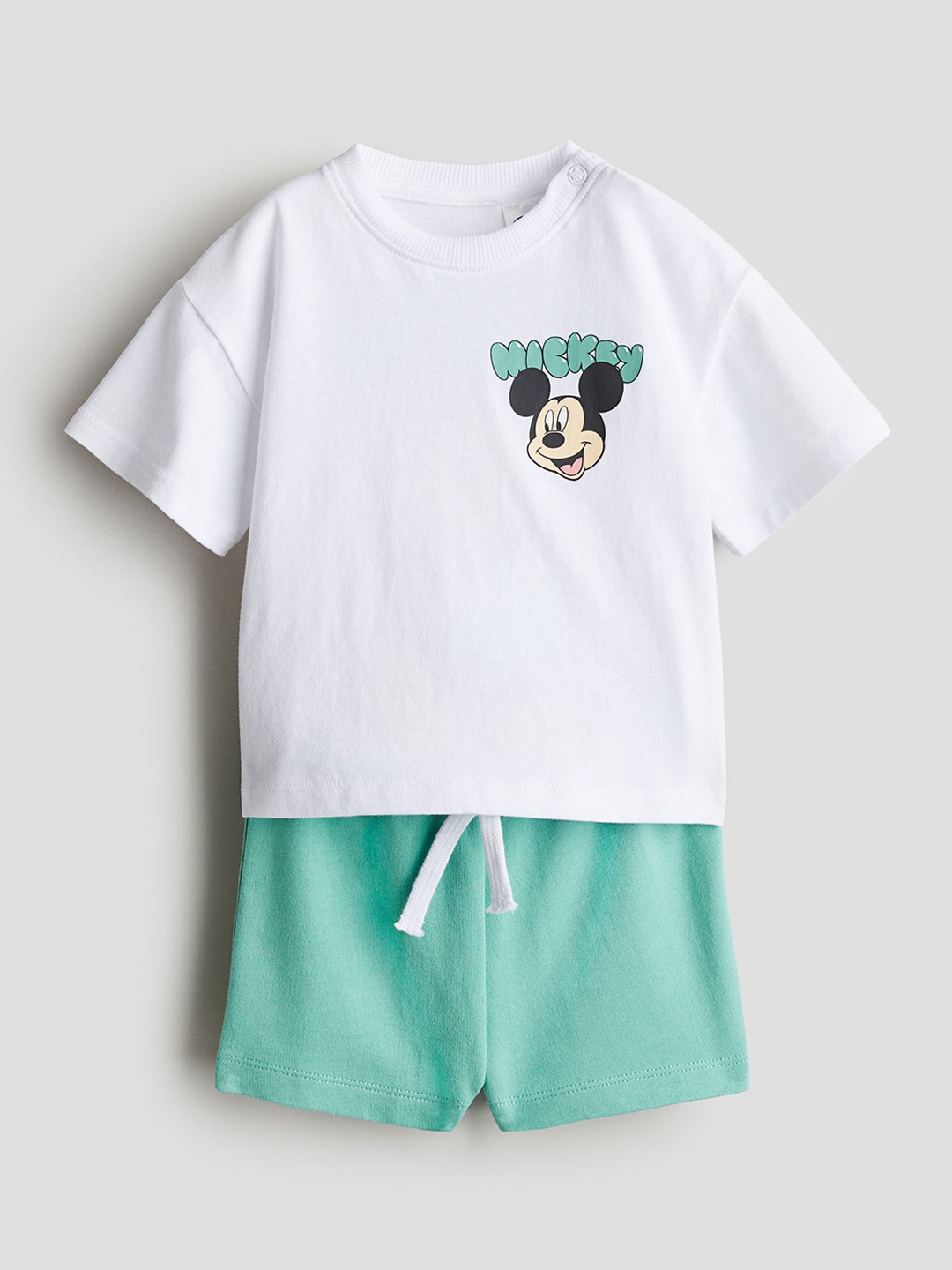 

H&M Boys 2-Piece Printed Set, White