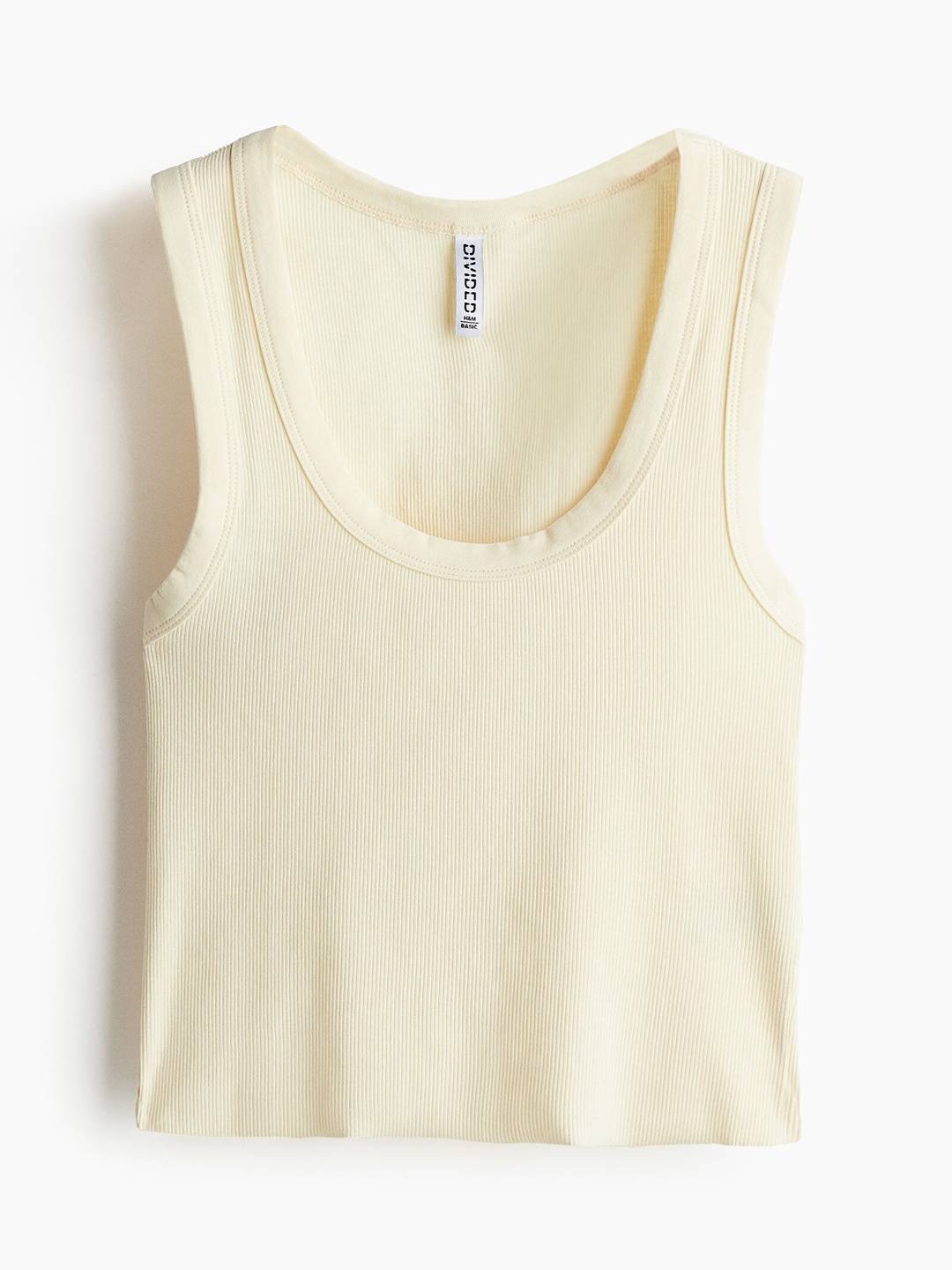 

H&M Women Short Vest Top, Yellow