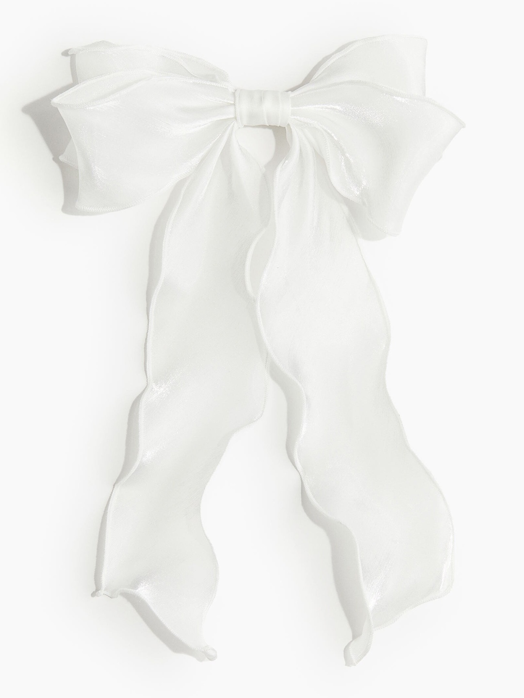 

H&M Bow-Decorated Hair Clip, White