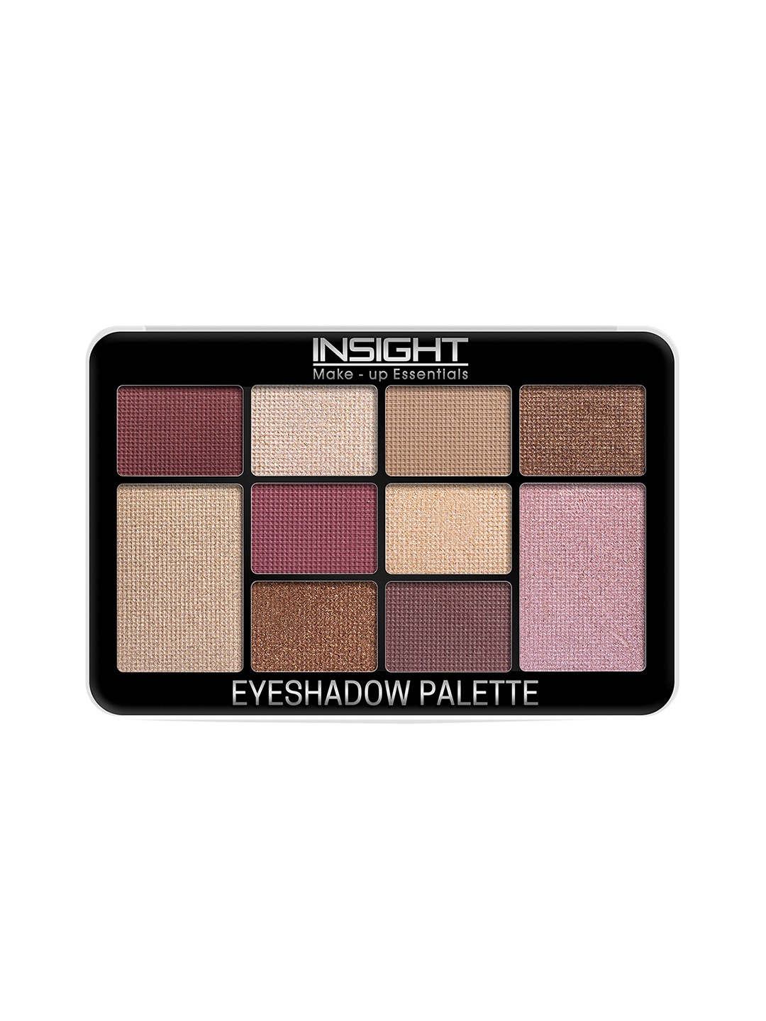 

Insight Cosmetics Lightweight Blendable Highlighter & Eyeshadow Palette - Shade A, Multi