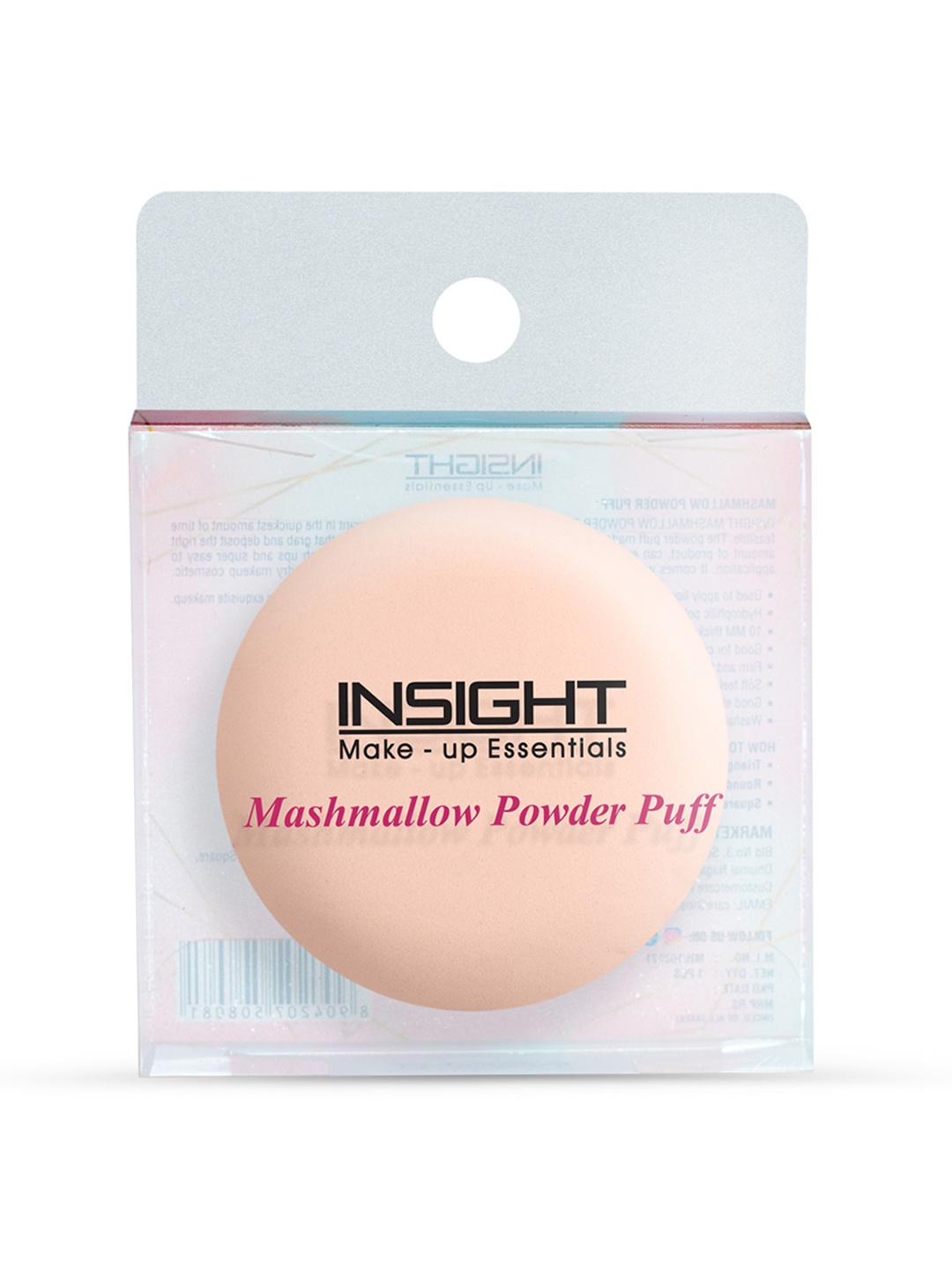 

Insight Cosmetics Mashmallow Round Powder Puff - Beige