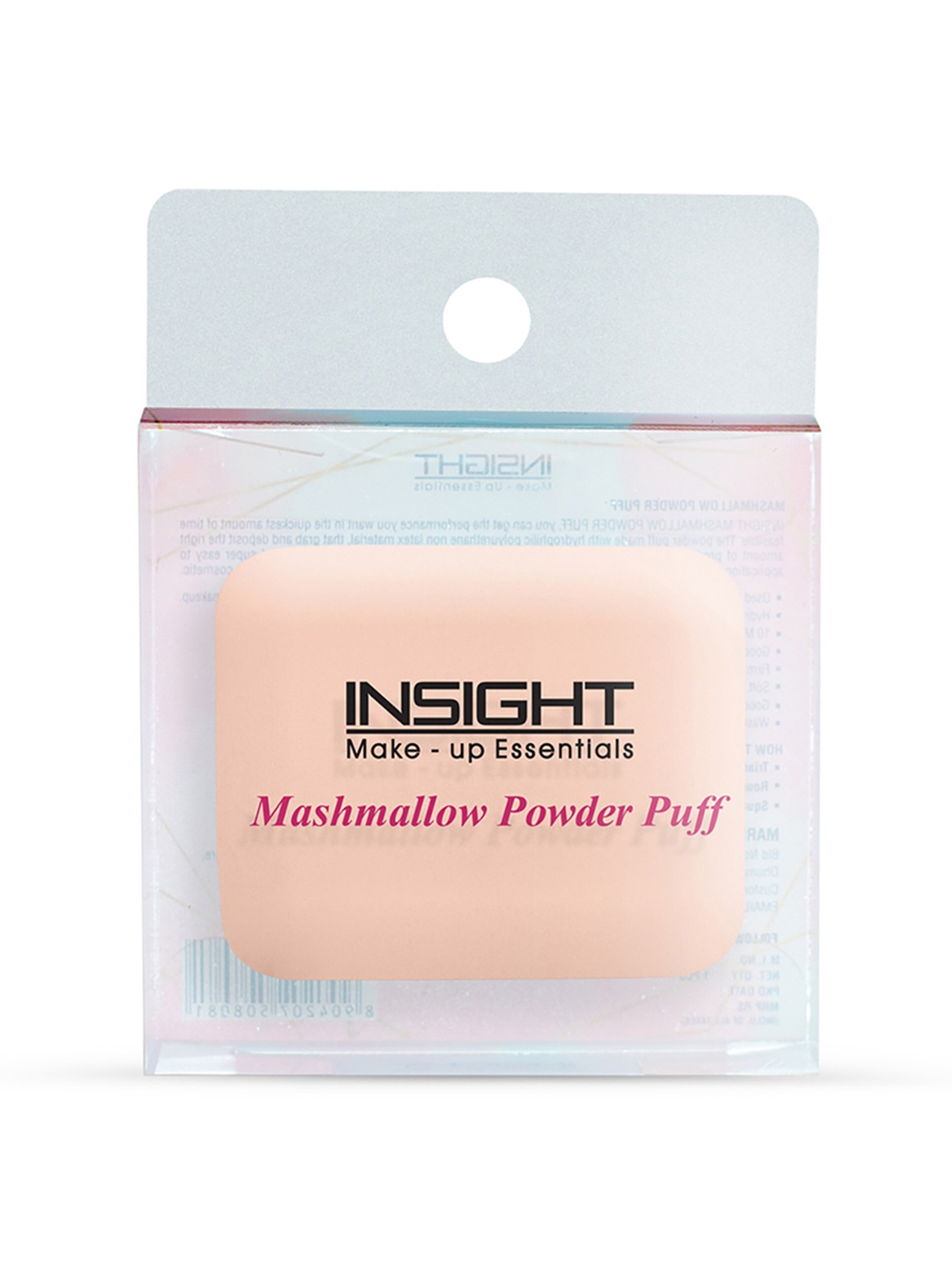 

Insight Cosmetics Mashmallow Square Powder Puff - Beige