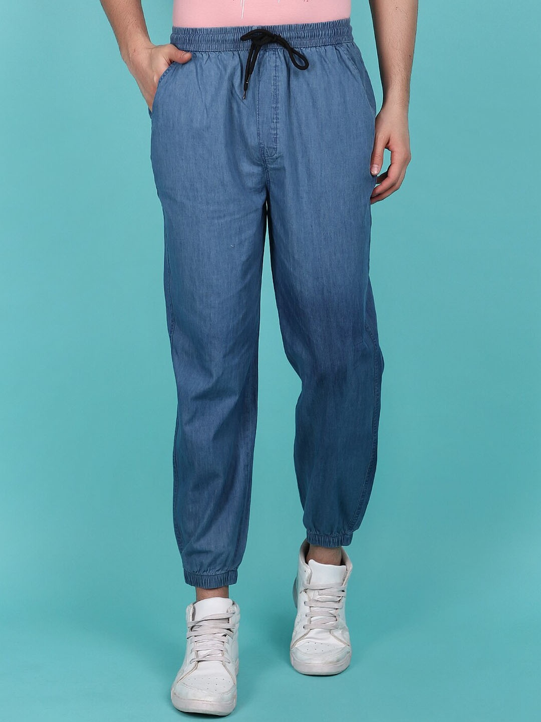 

V-Mart Men Mid-Rise Highly Distressed Jeans, Blue