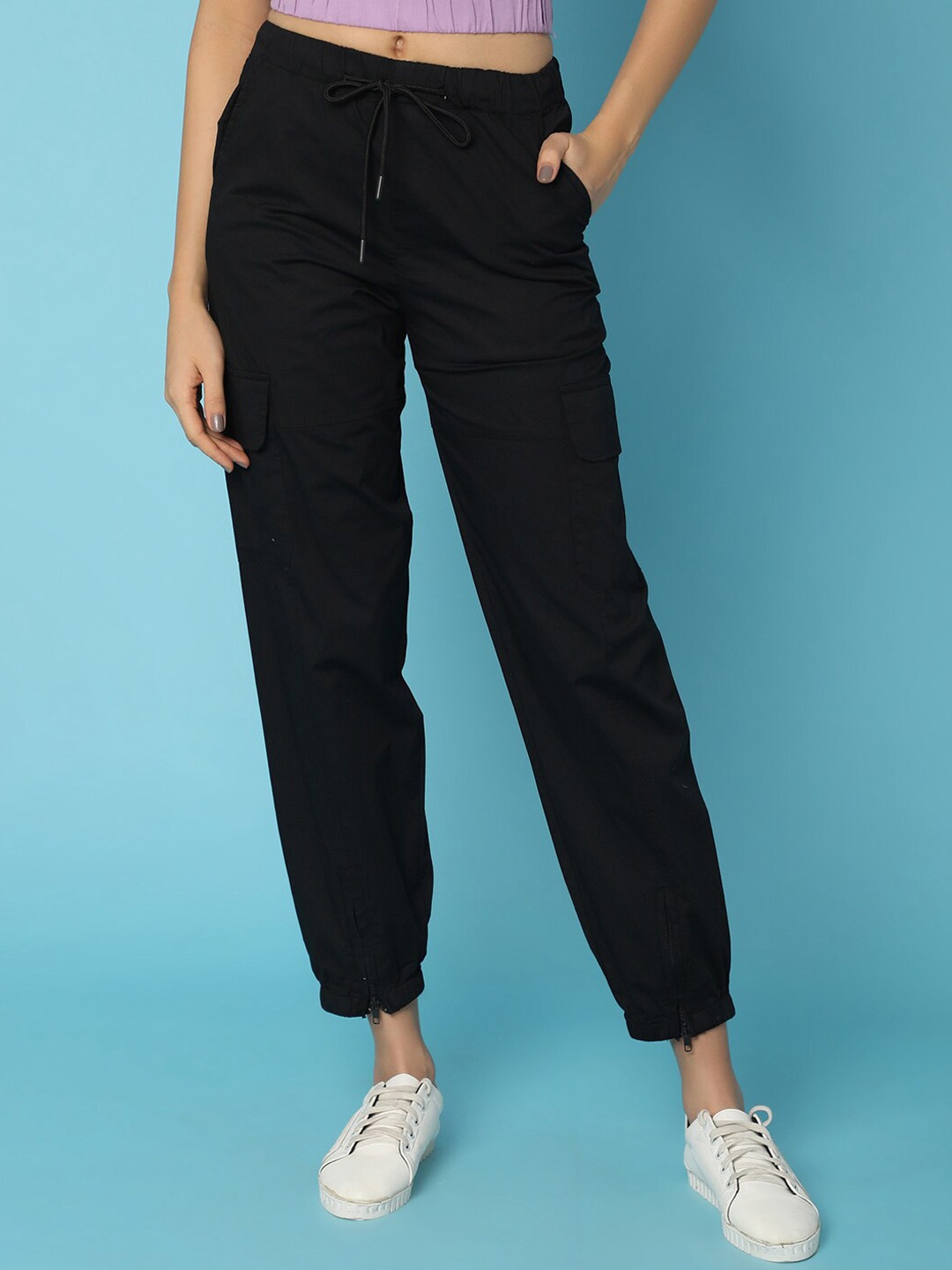 

V-Mart Women Mid-Rise Highly Distressed Jeans, Black