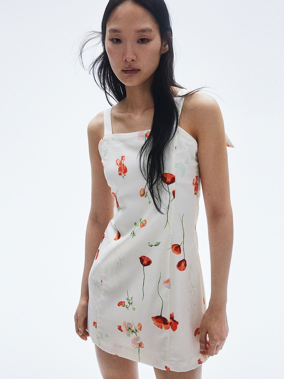 

H&M Tie-Strap Dress, White