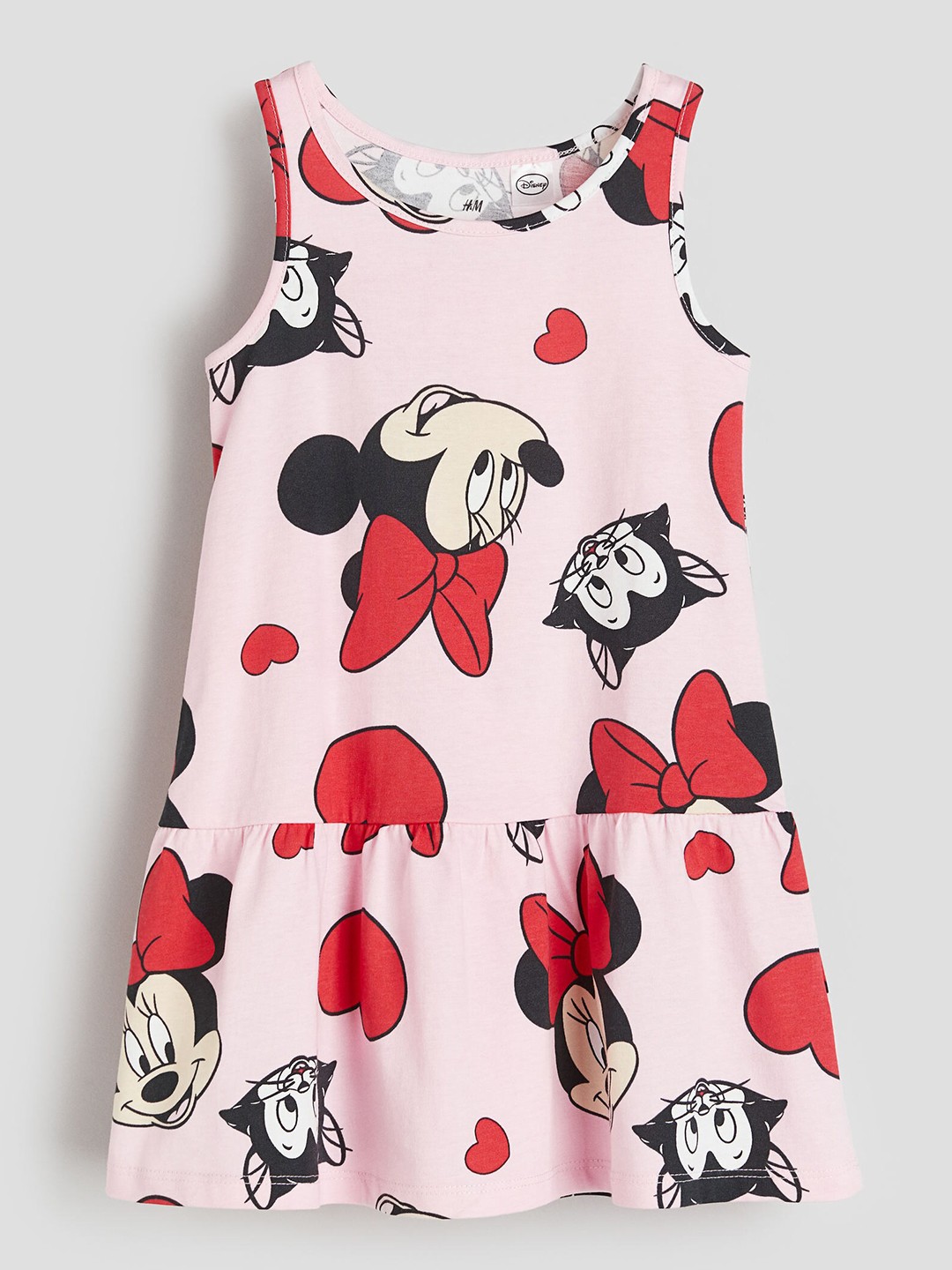 

H&M Girls Printed Cotton Dress, Pink
