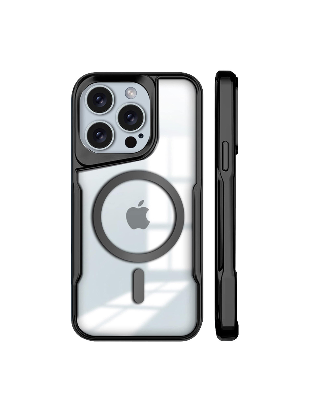 

Karwan Unisex Lightweight iPhone 14 Pro Max Back Case Cover, Black