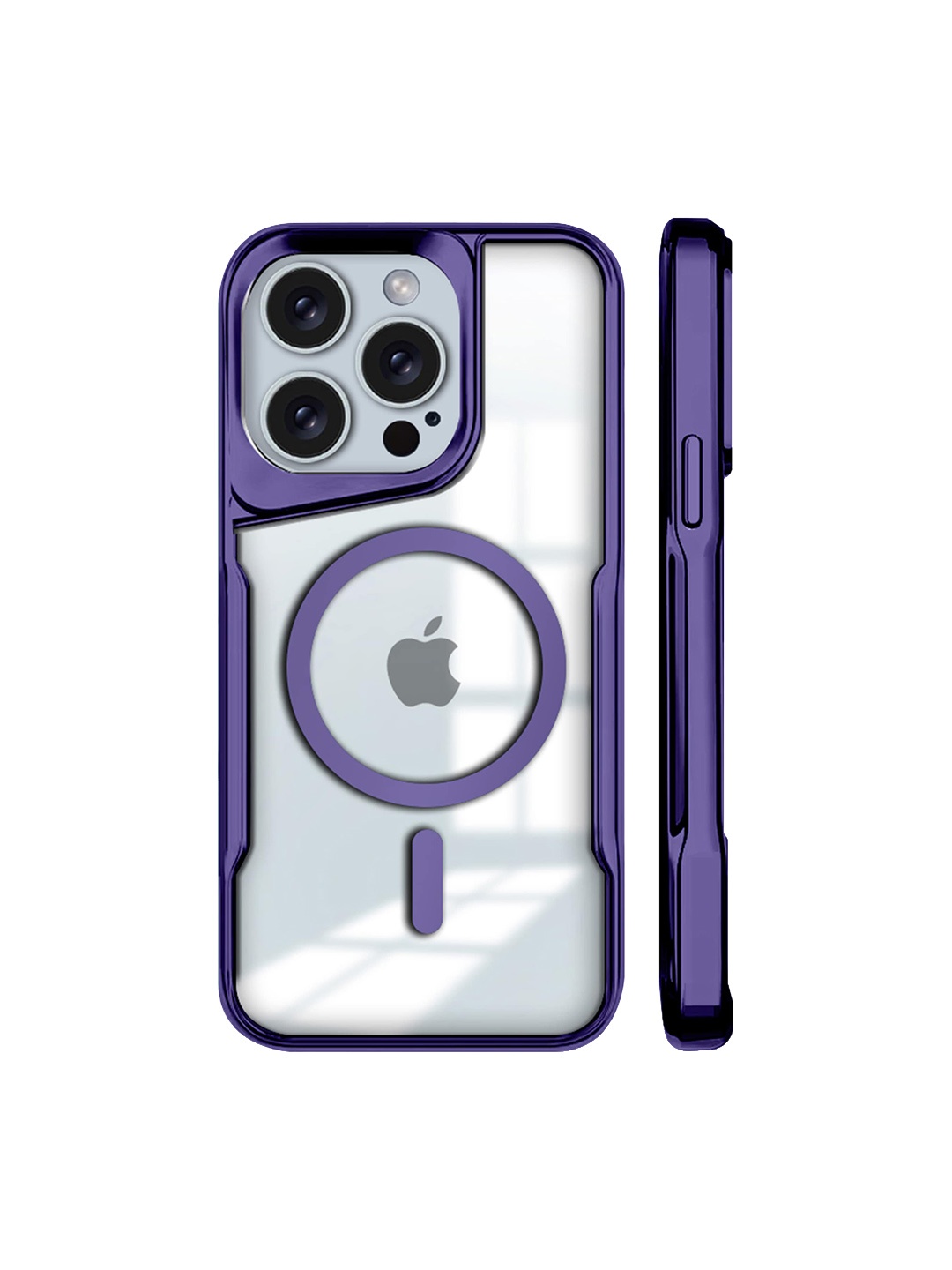 

Karwan Printed iPhone 14 Pro Back Case, Purple