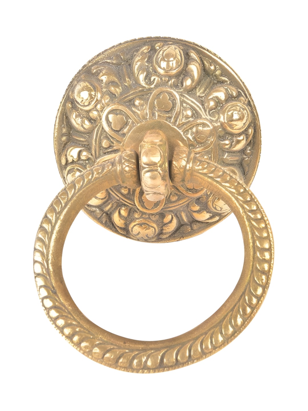 

Indianshelf Beige Brass Decorative Door knocker