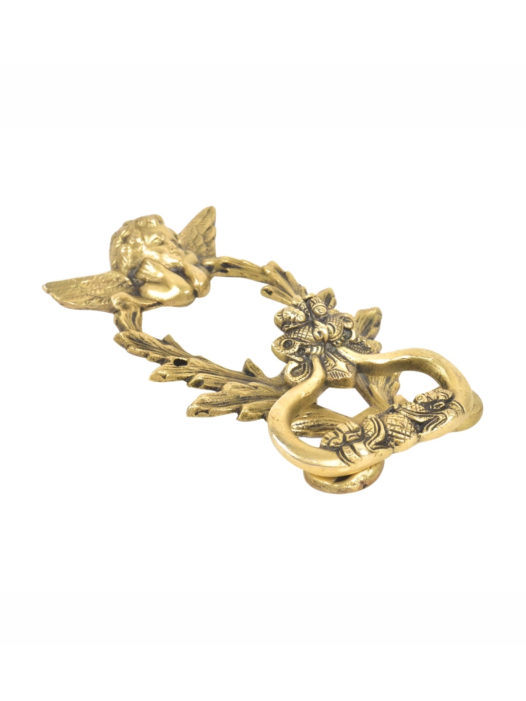 

Indianshelf Beige Dragon Face Door Knocker