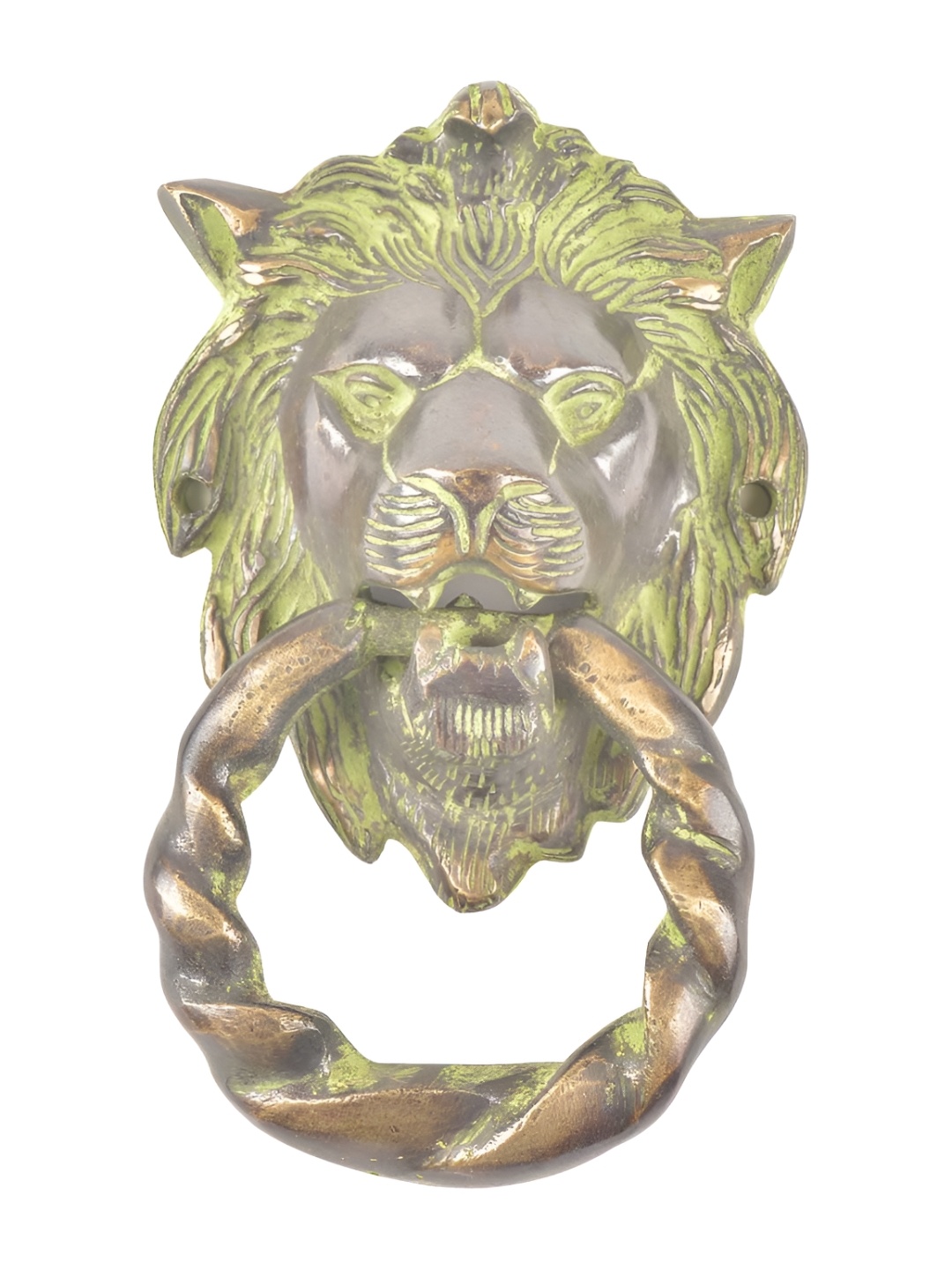 

Indianshelf Beige Lion Head Door Knocker