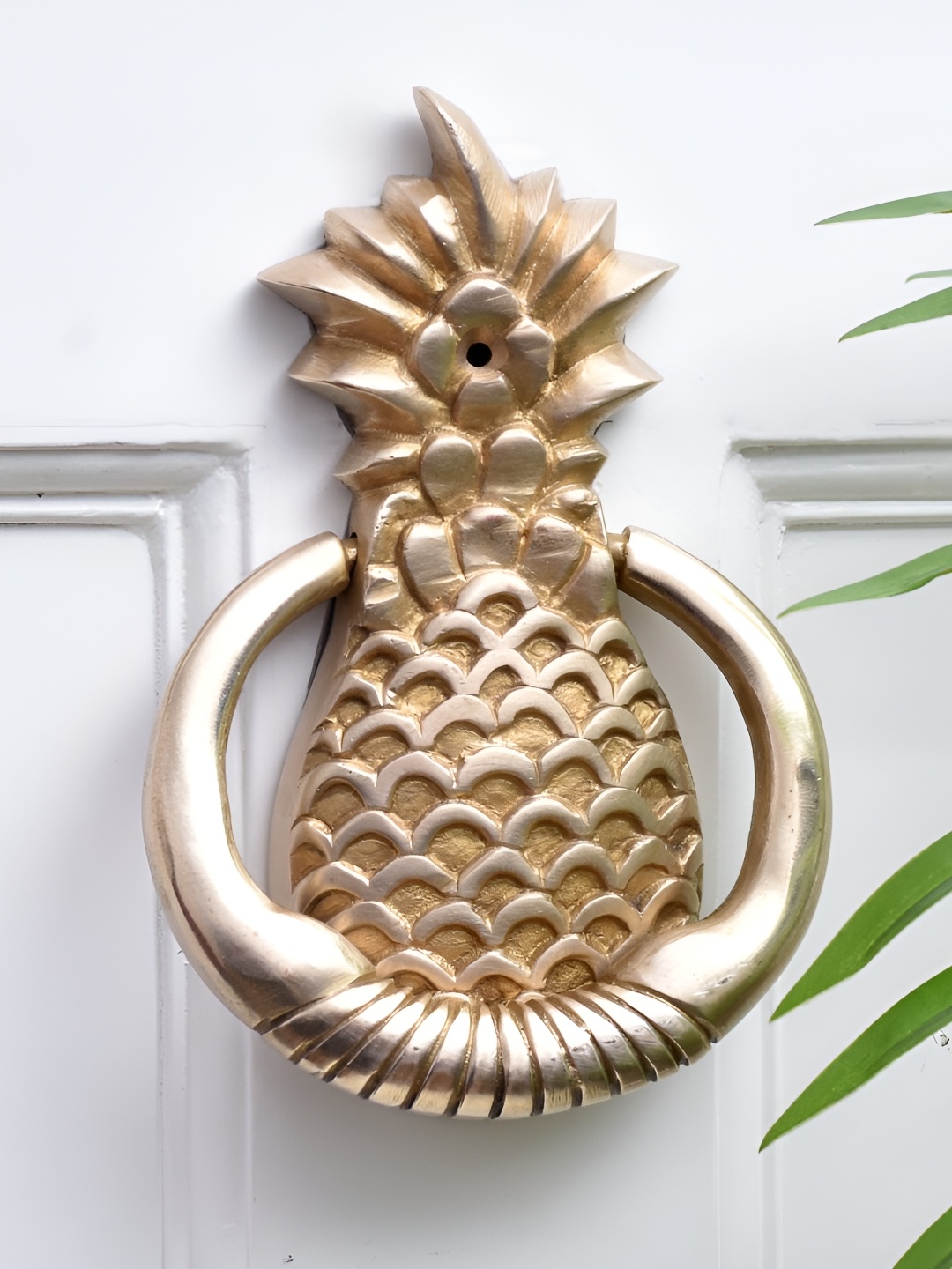 

Indianshelf Beige Pineapple Door Knocker